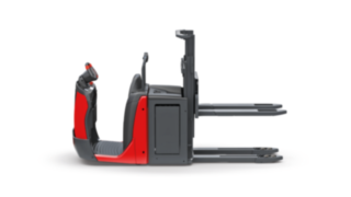Der Doppelstock-Kommissionierer N20 D, N20 D HP von Linde Material Handling Der Doppelstock-Kommissionierer N20 D, N20 D HP von Linde Material Handling ermöglicht dasgleichzeitige Beladen und Transportieren von zwei Paletten auf unterschiedlichen Höhen.