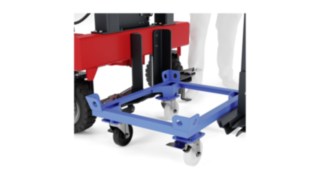 Durchschuboption für B-Rahmen