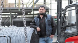 Einsatzreportage beim Linde-Steer-Control-Testkunden WDI in Hamm. Einsatzreportage beim Linde-Steer-Control-Testkunden WDI in Hamm.