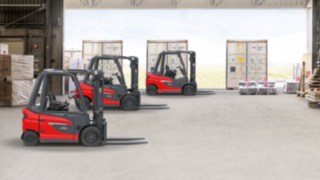 Die neue Gegengewichtsstapler-Generation von Linde Material Handling Fahrzeuge der neuen Gegengewichtsstapler-Plattform von Linde Material Handling