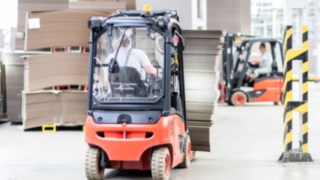 E-Stapler von Linde im Einsatz bei Werner Kenkel E-Stapler von Linde im Einsatz bei Werner Kenkel