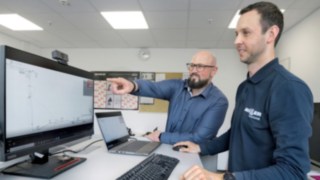 Implementierung dreier Linde L-MATIC HD