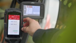 Truck Call App von Linde im Einsatz Truck Call App von Linde im Einsatz
