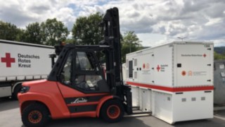 Linde H80 beim DRK Koblenz Linde H80 beim DRK Koblenz