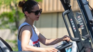 Samantha Cocco im Parcours